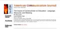 American Communication Journal