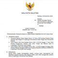 SE Walikota Penggunaan Seragam Dinas
